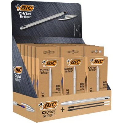 BIC BP CRISTAL RENEW DISP 21X