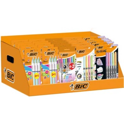 BIC PASTEL COUNTERDISP ASS 41X