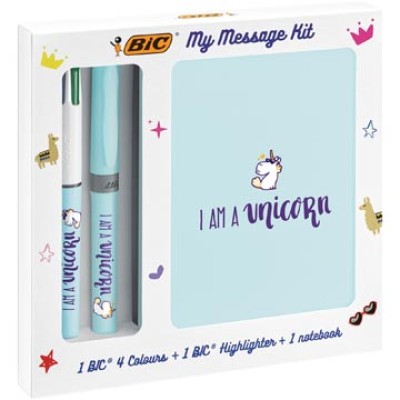 BIC MESSAGE KIT UNICORN