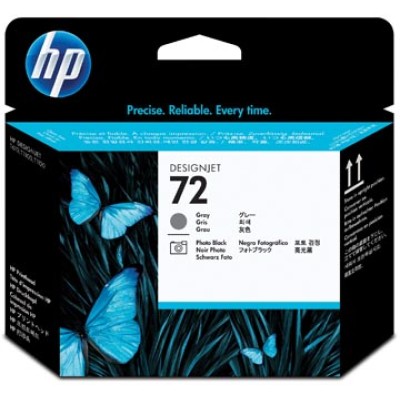 HP PRINTKOP 72 C9380A BLK-GRS