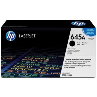 HP TONER 645A C9730A BLK