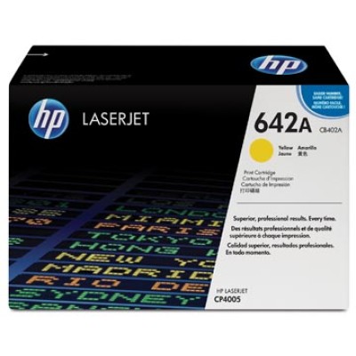 HP TONER 642A CB402A Y