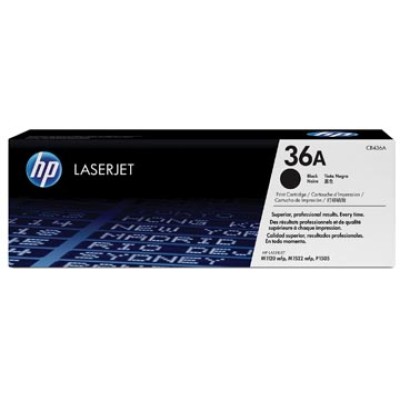 HP TONER 36A CB436A BLK