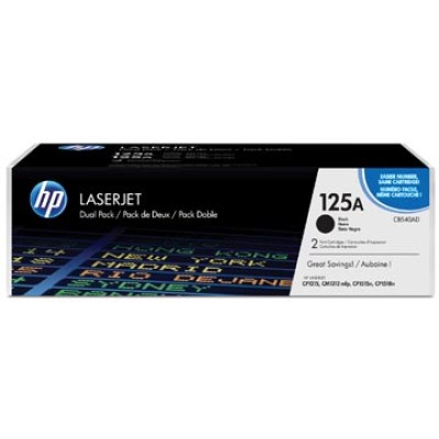 HP TONER 125A CB540AD BLK 2X