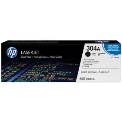 HP TONER 304A CC530AD BLK 2X