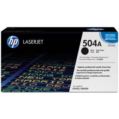 HP TONER 504A CE250A BLK