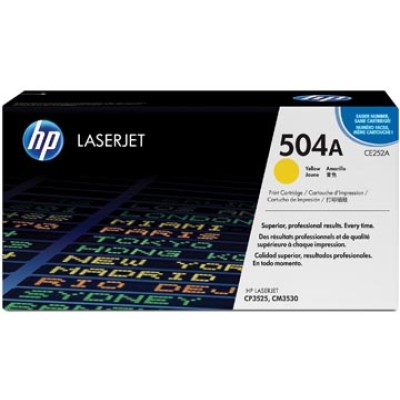 HP TONER 504A CE252A Y