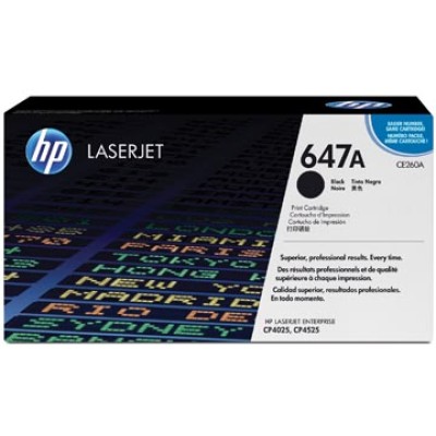 HP TONER 647A CE260A BLK