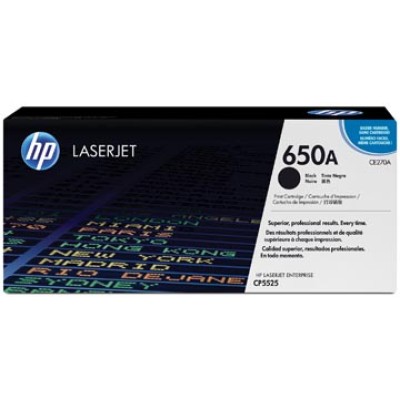 HP TONER 650A CE270A BLK