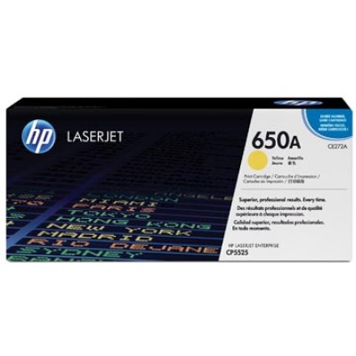 HP TONER 650A CE272A Y