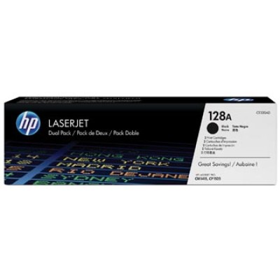 HP TONER 128A CE320AD BLK 2X