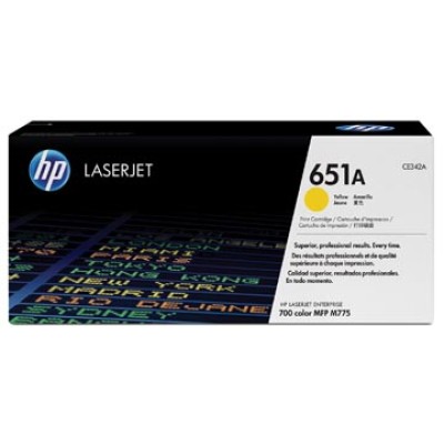 HP TONER 651A CE342A Y