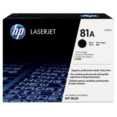 HP TONER 81A CF281A BLK