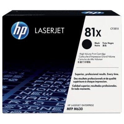 HP TONER 81X CF281X BLK