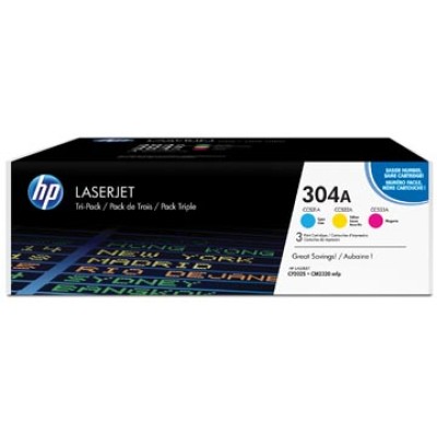 HP TONER 304A CF372AM CMY