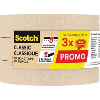 SCOTCH AFPLAKTAPE 24X50 PK3