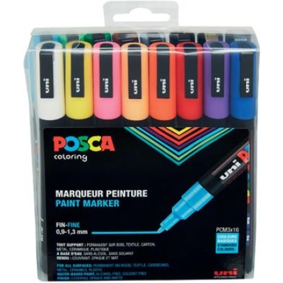 POSCA PAINTMARKER 1,5 ASS 16X