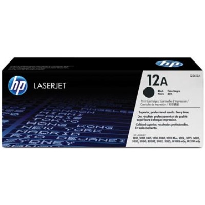 HP TONER 12AD Q2612AD BLK 2X