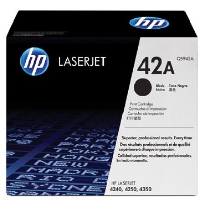 HP TONER 42A Q5942A BLK