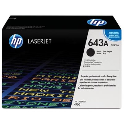 HP TONER 643A Q5950A BLK