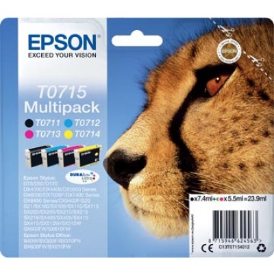 EPSON INKT C13T07154012 BCMY