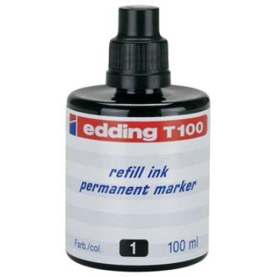 EDDING NAVULINKT ZWART 100ML