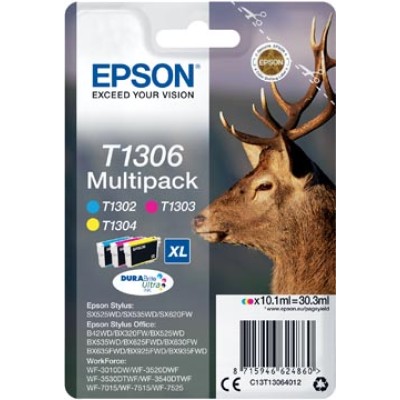 EPSON INKT C13T13064012 CMY