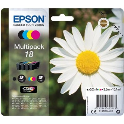 EPSON INKT C13T18064012 BCMY